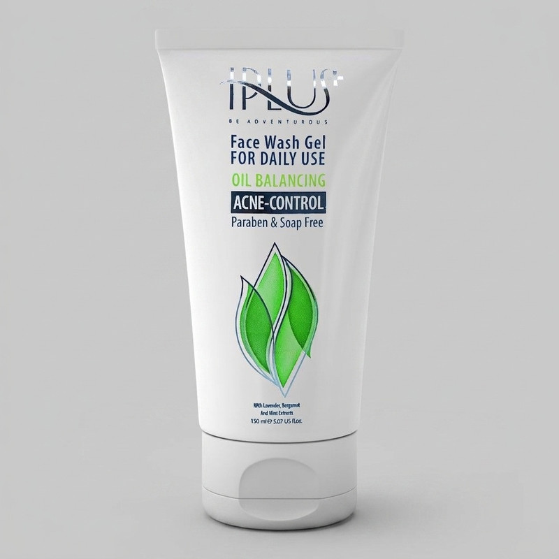 ژل شستشو صورت آی پلاس مدل ACNE-CONTROL حجم 150 میلی لیتر