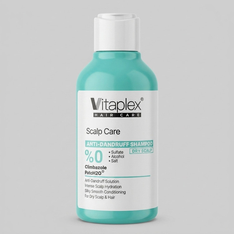 شامپو مو ضد شوره ویتاپلکس مدل Scalp Care مناسب موهای خشک، ضد خارش، تقویتکننده، محافظت کامل پوست سر، حجم 250 میلیلیتر