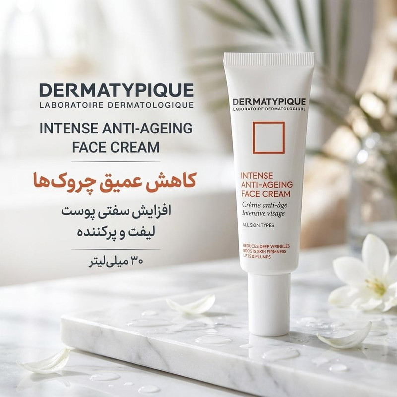 کرم ضد چروک درماتیپیک مدل intensive visage حجم 30 میلی لیتر