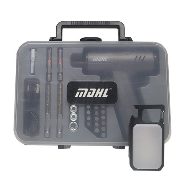 پیچ گوشتی شارژی ام دی اچ ال مدل MD-8728 مجموعه 30 عددی