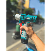 پیچ گوشتی شارژی ضربه ای 12 ولت توتال مدل TIRLI12015