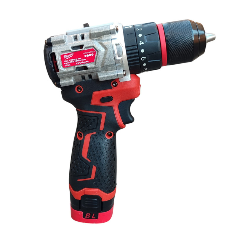 دریل پیچ گوشتی شارژی چکشی 17 ولت میلواکی مدل 17v-li