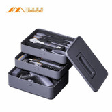 مجموعه 60 عددی پیچ گوشتی شارژی 12 ولت جیمی هوم مدل JIMIBOX X3-ABC