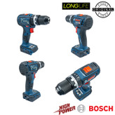 دریل پیچ گوشتی شارژی ضربه ای بوش مدل سه حالته فوق هوشمند GSB 18 V 90 C