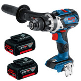 پیچ گوشتی شارژی چکشی 18 ولت بوش مدل GSB 18V-110 C Brushless Motor (5AH)