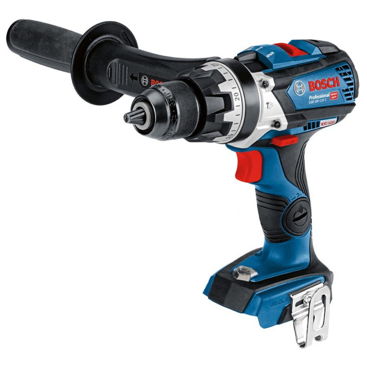 دریل پیچ گوشتی شارژی چکشی 18 ولت بوش مدل ( GSB 18V-110 C Brushless ( Without battery and charger