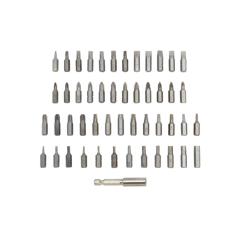 پیچ گوشتی شارژی دینگشی مدل JE01850 مجموعه 50 عددی