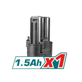 پیچ گوشتی شارژی 12 ولت توتال مدل THKTHP11292 مجموعه 129 عددی