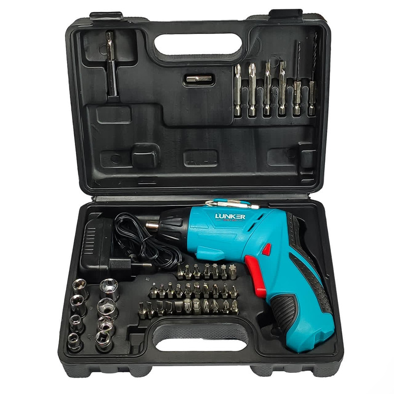 پیچ گوشتی شارژی لانکر مدلM-CS4.8V/KIT مجموعه 46 عددی