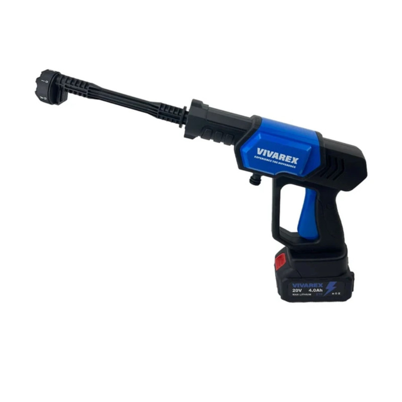 کارواش شارژی 25 بار 20 وات با موتور ذغالی ویوارکس مدل VR2425V2-PW با حداکثر دبی اب 4 لیتر بر دقیقه