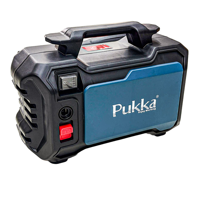 کارواش برقی ۱۱۰ بار ۱۴۰۰ وات پوکا با موتور ذغالی پوکا مدل PW-8201 با حداکثر دبی آب ۵.۵ لیتر بر دقیقه