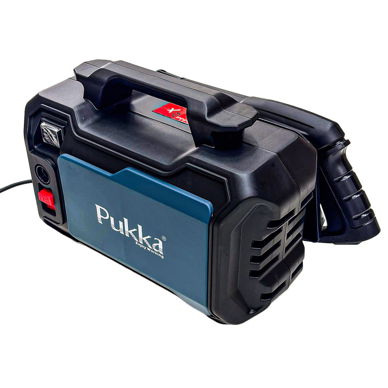 کارواش برقی ۱۱۰ بار ۱۴۰۰ وات پوکا با موتور ذغالی پوکا مدل PW-8201 با حداکثر دبی آب ۵.۵ لیتر بر دقیقه