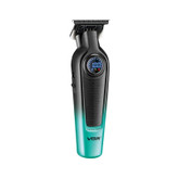 ماشین اصلاح موی سر و صورت شارژی وی جی ار مدل V-996 با تیغه سرامیک و تیتانیوم پیشرفته، باتری لیتیوم یون 2000 میلیآمپر، سرعت موتور 7000 دور در دقیقه، طراحی ارگونومیک، قابلیت اصلاح خشک و مرطوب، نمایشگر وضعیت باتری و اصلاح با شماره صفر