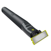 ماشین اصلاح موی صورت فیلیپس مدل QP1424.10 شارژی با تکنولوژی OneBlade، ضدآب، قابل استفاده خشک و مرطوب، تیغه استیل ضد زنگ، اصلاح صفر زن، دارای دو شانه 1 و 3 میلیمتری، شارژ USB با 30 دقیقه استفاده مداوم