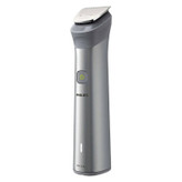 ماشین اصلاح موی سر و صورت فیلیپس مدل MG5930 با تیغه استیل خودتیزشونده، ضد آب، باتری قابل شارژ با 120 دقیقه زمان استفاده، تکنولوژی تنظیم سرعت هوشمند، سری اصلاح بدن و موزن گوش و بینی