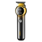 ماشین اصلاح موی سر و صورت وی جی ار مدل 989 با باتری 1200 میلیآمپر ساعت، طراحی ارگونومیک، شانه قابل تنظیم دستی، تیغه تک و شارژ USB