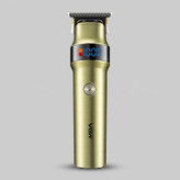 ماشین اصلاح موی سر و صورت وی جی ار مدل V-991 با تیغه سرامیک و استیل ضد زنگ، قابلیت اصلاح با شماره صفر، نمایش وضعیت باتری، عملکرد توربو، طراحی ارگونومیک، باتری 2000 میلیآمپر، شارژ با کابل USB، سه عدد شانه، دور موتور 7000 RPM