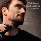 ماشین اصلاح موی صورت شارژی براون مدل 9 pro+ با تیغه استیل پیشرفته، ضد آب، قابلیت اصلاح خشک و مرطوب، باتری لیتیوم یونی با 60 دقیقه کارکرد، تیغه ProLift، فناوری AutoSense و اصلاح صفر میلیمتری