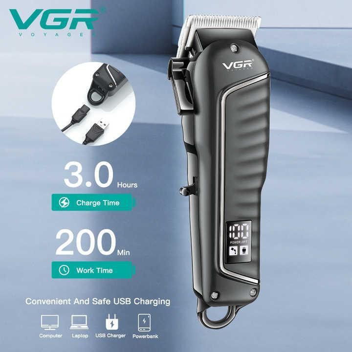 ماشین اصلاح موی سر و صورت وی جی ار مدل V-683