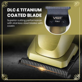 ماشین اصلاح موی سر و صورت شارژی وی جی ار مدل V-265