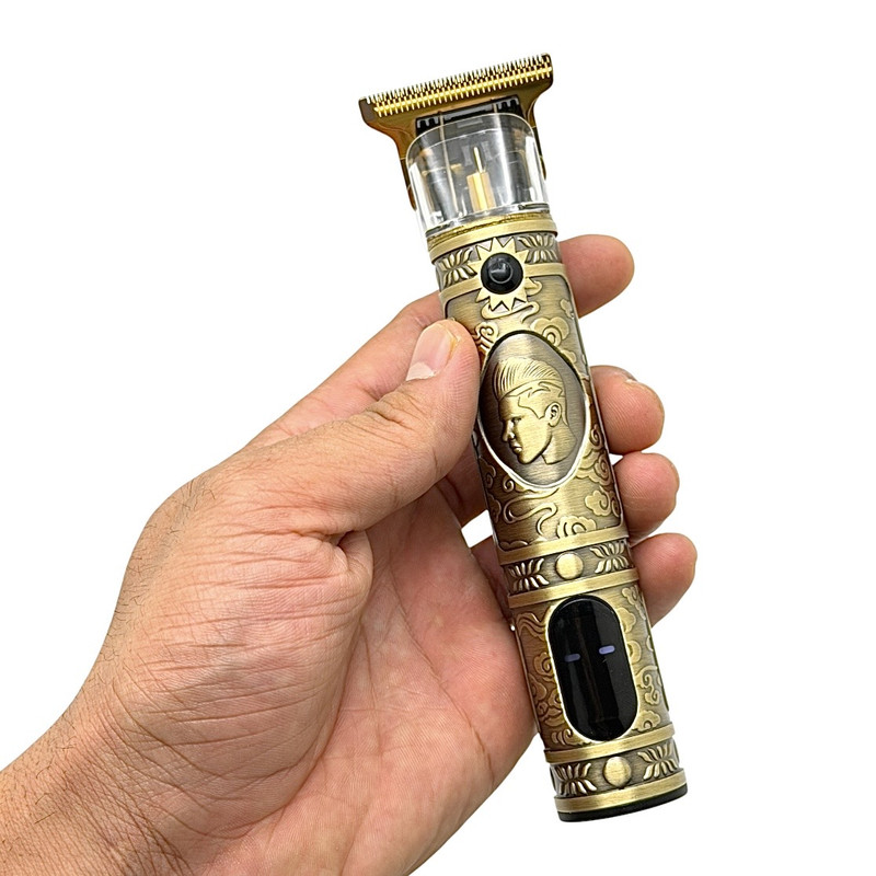 ماشین اصلاح موی سر و صورت شارژی جیهام مدل EJ-21016، خط زن با تیغه استیل پیشرفته، تیغههای ضد التهاب و بدنه فلزی مقاوم در برابر لغزش