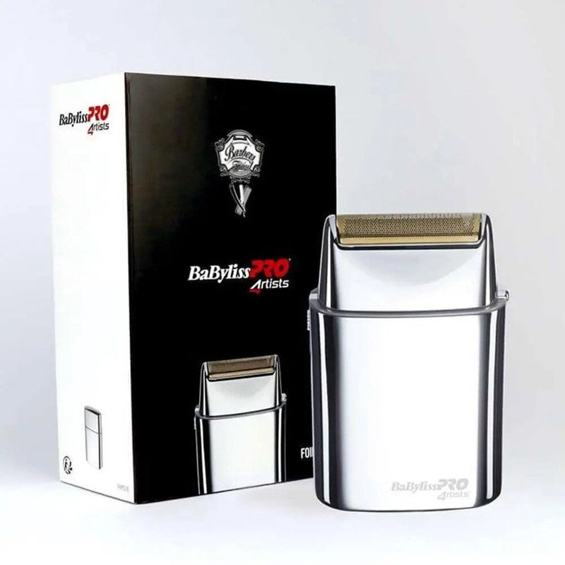 ماشین اصلاح موی صورت شارژی بابیلیس پرو مدل FXFS1E با تیغه استیل پیشرفته، بدنه فلزی، طراحی ارگونومیک و باتری غیر قابل شارژ