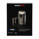 ماشین اصلاح موی صورت شارژی بابیلیس پرو مدل UVFOILFXLFS1E با اصلاح فویلی، تیغه استیل پیشرفته، صفر زن و بدنه فلزی ارگونومیک