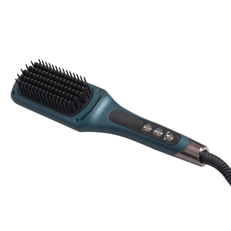 اتو مو حرفه ای رومئو مدل RM-5550 به همراه برس حرارتی و فر کننده مو مجموعه سه عددی