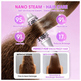 دستگاه حالتدهنده مو شیگلم مدل Hydra Shot Steam Blowout Brush Pro سایز 38 میلیمتر با تکنولوژی ضد وز و منبع انرژی برق