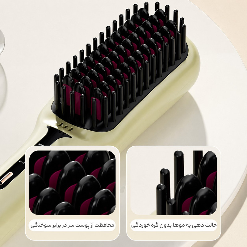 دستگاه حالتدهنده مو والر مدل Luxe با قابلیت تنظیم دما و دندانه سرامیکی