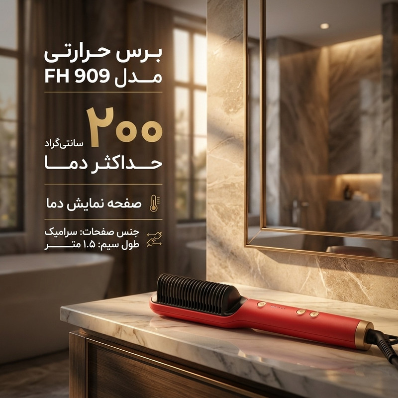 برس حرارتی مدل FH 909