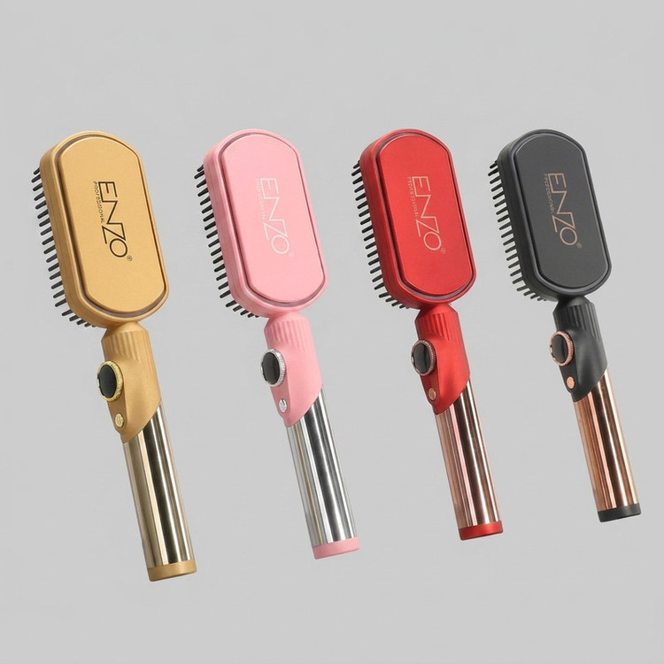برس حرارتی حرفه ای انزو مدل KERATIN NANO