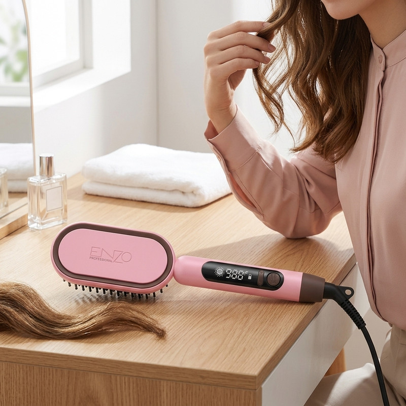 برس حرارتی حرفه ای انزو مدل SMOOTH IONS