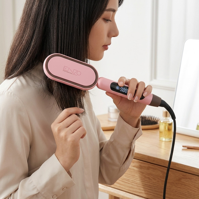 برس حرارتی حرفه ای انزو مدل SMOOTH IONS