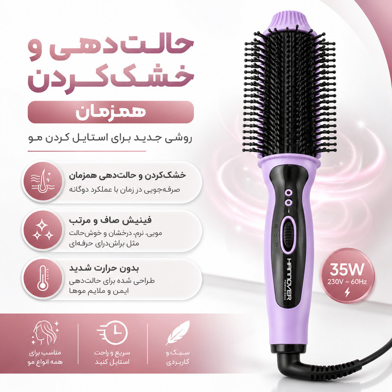 برس حرارتی حرفهای هانوور مدل H1050
