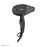 سشوار خانگی 2600 وات بابیلیس پرو مدل BAB6990IE، موتور AC، وزن 555 گرم، دارای سری متمرکزکننده باریک، متمرکزکننده پهن با ویژگی صافکنندگی، حجمدهندگی، با قابلیت باد سرد