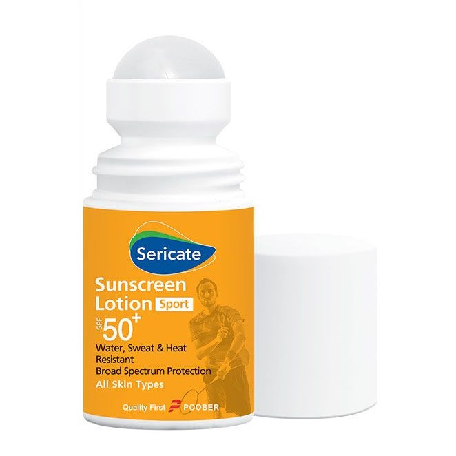 لوسیون ضدآفتاب سری کیت مدل اسپرت SPF50 حجم 50 میلی‌لیتر با جلوه مات و محافظت در برابر اشعه UVA مناسب انواع پوست و استفاده بر گردن