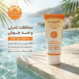 کرم ضدآفتاب بیرنگ سانسیف SPF50 مدل ACNE-FLUID مناسب پوست مختلط، حجم 50 میلیلیتر