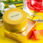 ماسک زیر چشم بایو آکوا مدل HM حجم 80 میلیلیتر با 60 عدد ماسک ورقهای، آبرسان، مرطوبکننده، ضد چروک، نرمکننده و رفع تیرگی و پف زیر چشم، حاوی ویتامینهای تقویتی و مناسب پوست معمولی