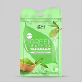 دبل شیت ماسک آبرسان صورت و گردن وارمی مدل گرین ماچا با حجم 25 میلیلیتر، کاهش دهنده چربی، روشنکننده، حاوی عصاره چای ماچا و ویتامینهای A، B1 و B12، بسته 2 عددی