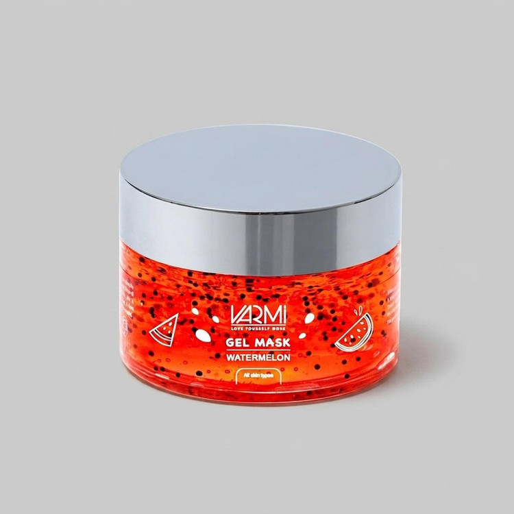 ماسک صورت آبرسان هندوانه وارمی مدل هندوانه حجم 75 میلیلیتر با هیالورونیک اسید، آنتیاکسیدان قوی، رفع تیرگی و کدری، کوچککننده منافذ، شادابکننده و محکمکننده پوست مناسب انواع پوست
