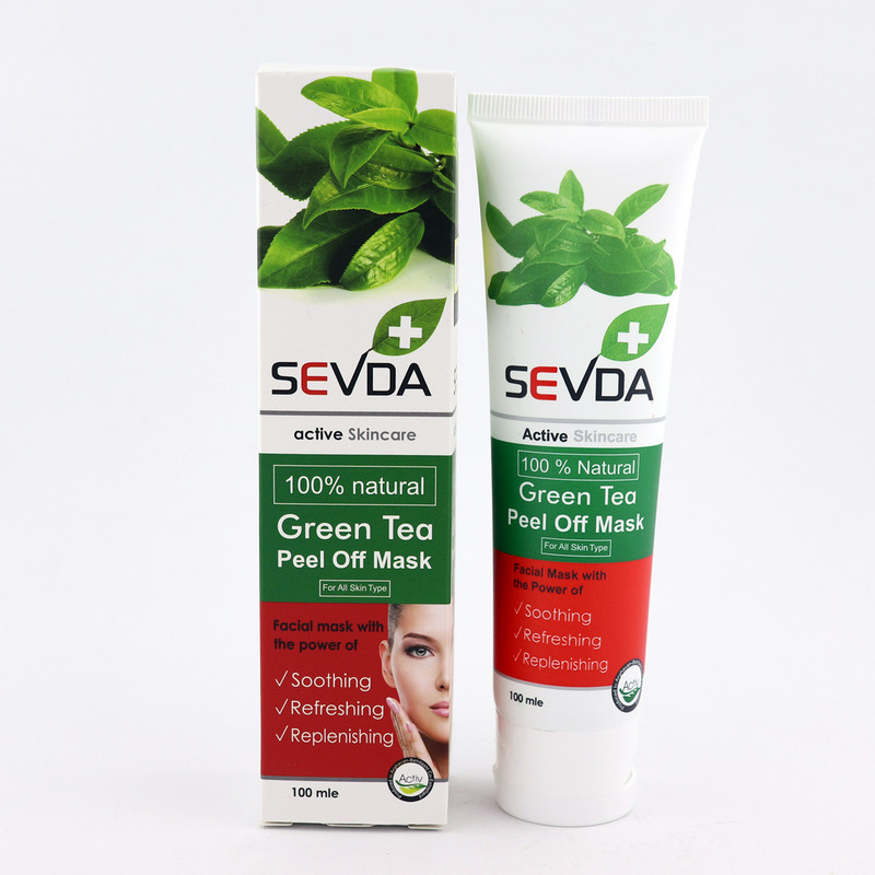 ماسک صورت سودا مدل ذغال فعال حجم 75 میلی لیتر به همراه ماسک صورت سودا مدل درخت چای حجم 100 میلی لیتر