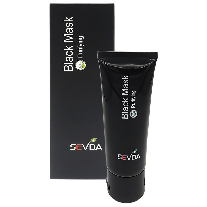 ماسک صورت سودا مدل BS حجم 75 میلیلیتر با خاصیت لایهبرداری، رفع جوشهای سرسیاه، کوچککننده منافذ و سمزدایی پوست، مناسب پوست مختلط، بسته 3 عددی