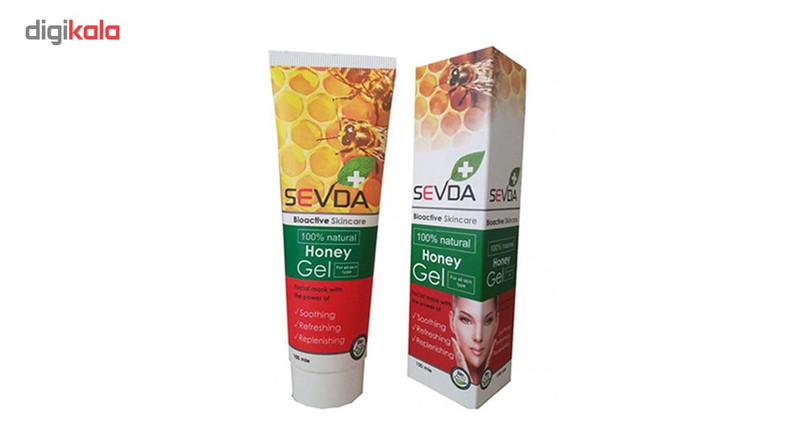 ماسک صورت عسل سودا مدل Peel Off حجم 100 میلیلیتر، حاوی ویتامین A، C و B5، مناسب انواع پوست، التیامبخش و شادابکننده