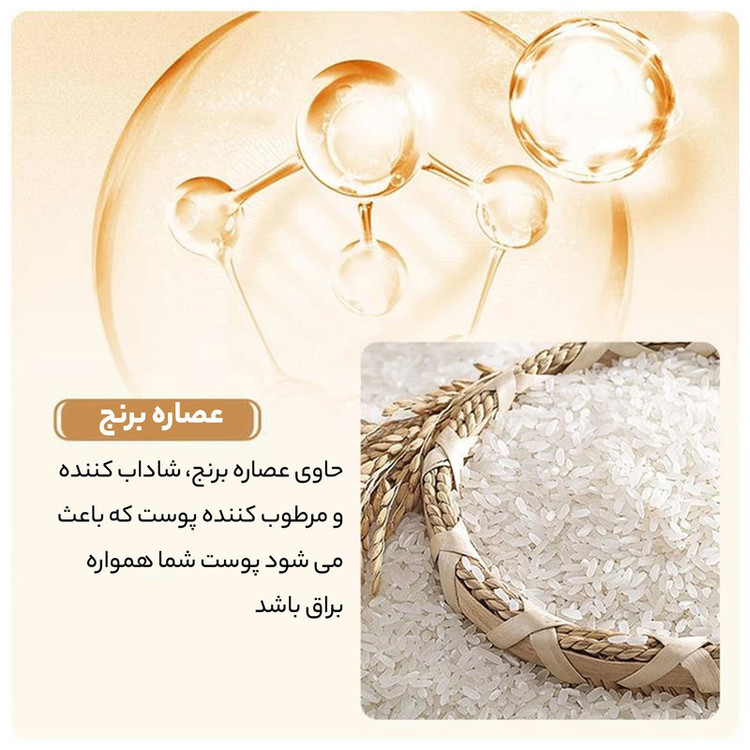 مجموعه مراقبت از پوست بایو آکوا مدل برنج بسته 6 عددی