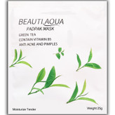 ماسک صورت بیوتی آکوا مدل 01 بسته 6 عددی نرمکننده، مرطوبکننده، ضد چروک، روشنکننده، مغذی و مناسب انواع پوست همراه با عصاره طبیعی و ویتامینهای موثر