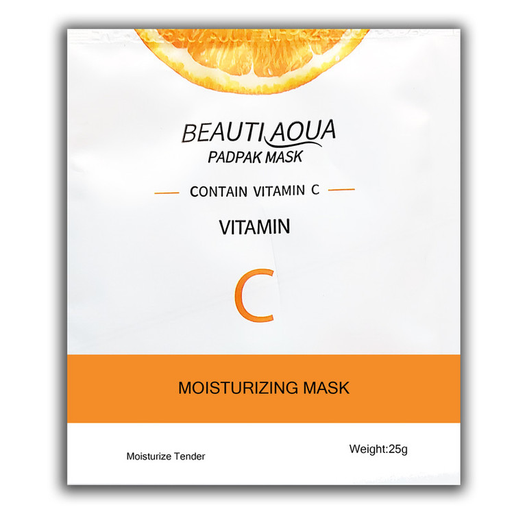 ماسک صورت بیوتی آکوا مدل 01 بسته 6 عددی نرمکننده، مرطوبکننده، ضد چروک، روشنکننده، مغذی و مناسب انواع پوست همراه با عصاره طبیعی و ویتامینهای موثر