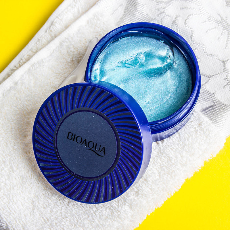 ماسک زیر چشم بایو آکوا مدل Blue copper peptide essence حجم 80 میلی لیتر بسته 60 عددی