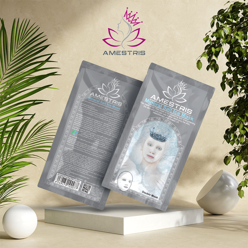 ماسک صورت آمستریس مدل Multi Action مجموعه 10 عددی نرمکننده، مرطوبکننده، ضد التهاب، کوچککننده منافذ باز، ضد چروک، ضد جوش، روشنکننده، لیفت و سفتکننده پوست، مناسب انواع پوست و بعد از میکرونیدلینگ و بوتاکس