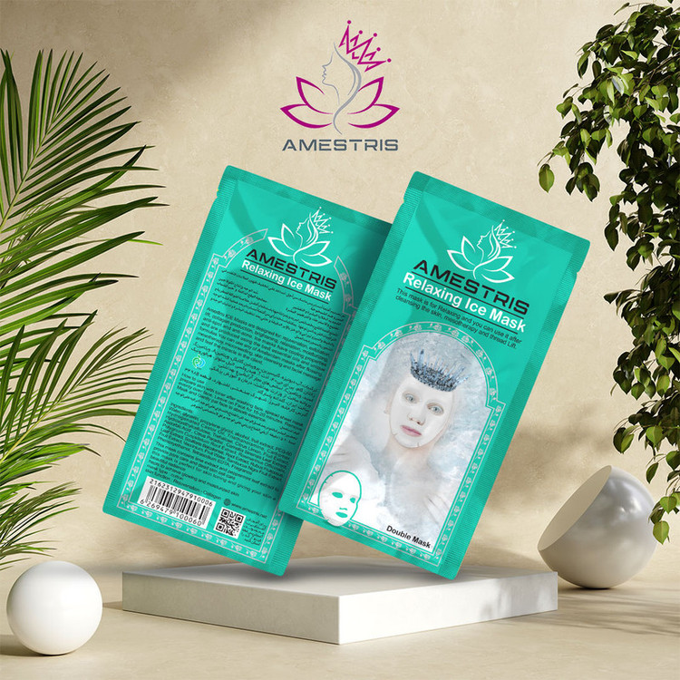 ماسک صورت آمستریس مدل Multi Action مجموعه 10 عددی نرمکننده، مرطوبکننده، ضد التهاب، کوچککننده منافذ باز، ضد چروک، ضد جوش، روشنکننده، لیفت و سفتکننده پوست، مناسب انواع پوست و بعد از میکرونیدلینگ و بوتاکس